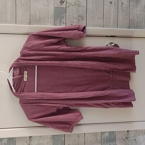 Silence+Noise XS Lilac Cardigan